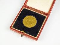 Lot 544 - A Victoria 1897 Diamond Jubilee gold medallion,...
