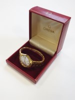 Lot 38 - A Gentleman's gold plated Omega Automatic...
