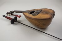 Lot 46 - An early 20th century mandolin together with a...