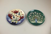 Lot 160 - Two Moorcroft limited edition year plates;...