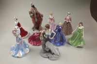 Lot 162 - Two Coalport Roaring Twenties series resin...