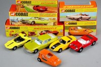 Lot 245 - Vintage Corgi Whizzwheels boxed: 389 Bond Bug...