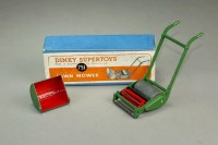 Lot 278 - Dinky 751 Lawn Mower, in green and red with...