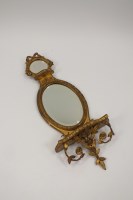 Lot 343 - A Regency revival giltwood wall mirror with...