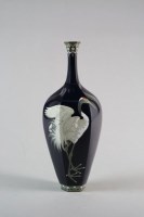 Lot 265 - A good Japanese cloisonne vase, Meiji period...