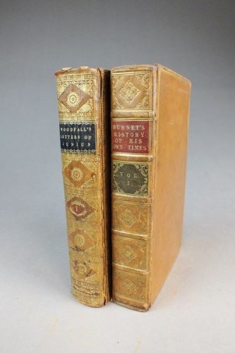 Lot 18 - LETTERS OF JUNIUS, 3 vols 1812, marbled calf...