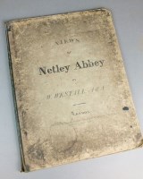 Lot 83 - WESTALL, William, A R A, Views of Netley Abbey,...
