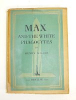 Lot 141 - MILLER, Henry, Max and the White Phagocytes,...