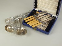 Lot 148 - A large collection of silver plated cutlery,...