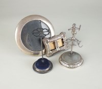 Lot 159 - A silver mounted jewellery stand, Birmingham...