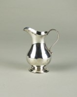 Lot 167 - A Victorian silver cream jug, John Samuel Hunt,...