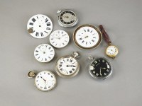 Lot 230 - A collection of pocket watches, cases,...