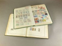 Lot 265 - Seven stamp albums and stock books of world...