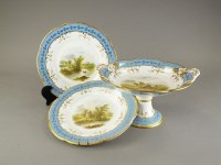 Lot 311 - A mid to late 19th century English porcelain...