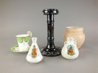 Lot 348 - A selection of crested wares included W.H.Goss,...