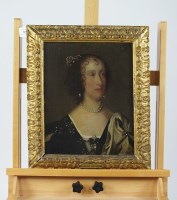 Lot 425 - British school, 17th century, Portrait of...