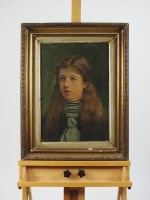 Lot 448 - British school, 20th century, A portrait of a...