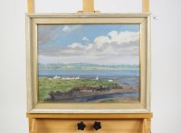 Lot 485 - Miss E Richardson, Swans by River Orwell,...