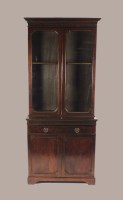 Lot 519 - A 20th century Chippendale revival varnished...