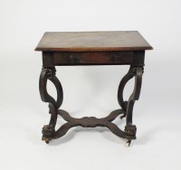 Lot 554 - An 18th century Continental walnut and pine...