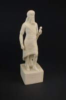 Lot 69 - A Copeland parian Assyrian figure of...