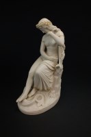 Lot 77 - A Copeland parian figure of Lurline by W.K....