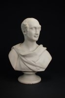 Lot 100 - A W.H.Kerr & Co, Worcester parian bust of a...
