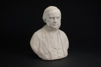 Lot 107 - A rare Davenport, Banks and Co parian bust of...