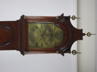 Lot 181 - A late 18th-century oak 8-day longcase clock...