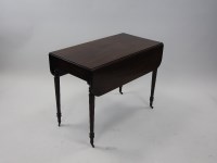 Lot 248 - A Regency mahogany Pembroke table, early 19th...