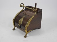 Lot 287 - A Regency revival mahogany and gilt metal...