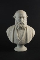 Lot 132 - A Copeland parian bust of the Marquis of...