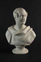 Lot 140 - A parian bust of Prince Albert by W.H. Kerr,...