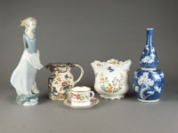 Lot 173 - A mixed group of ceramics to contain a Lladro...