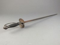 Lot 229 - An 18th century butterfly-hilt short sword...