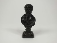 Lot 298 - A verde antico portrait bust of Michaelangelo...