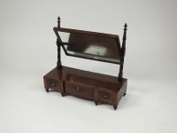 Lot 400 - A George III mahogany and boxwood strung...